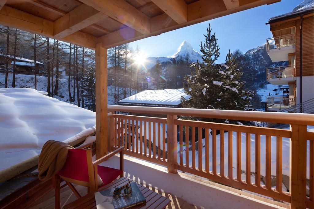Chalet Binna Церматт Экстерьер фото